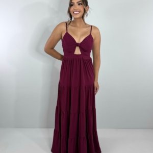 Vestido Cátia - Marsala - Image 3