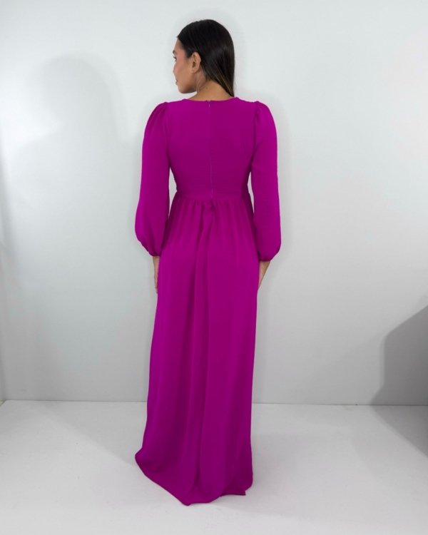 Vestido Magda - Fúcsia - Imagem 4