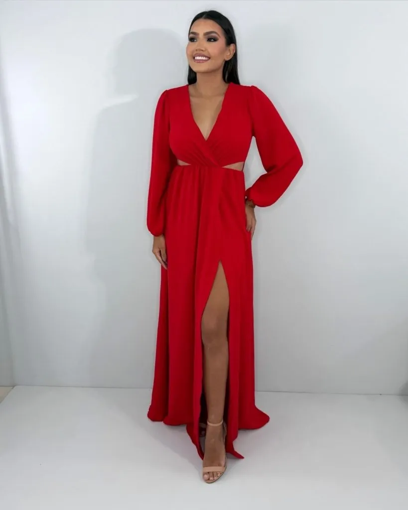 Vestido Magda - Vermelho, foto 2