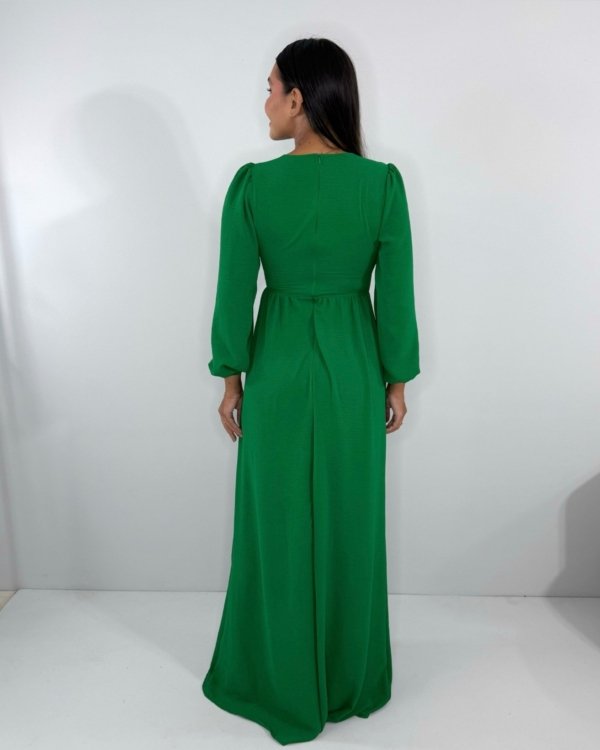 Vestido Magda - Verde Bandeira - Imagem 6
