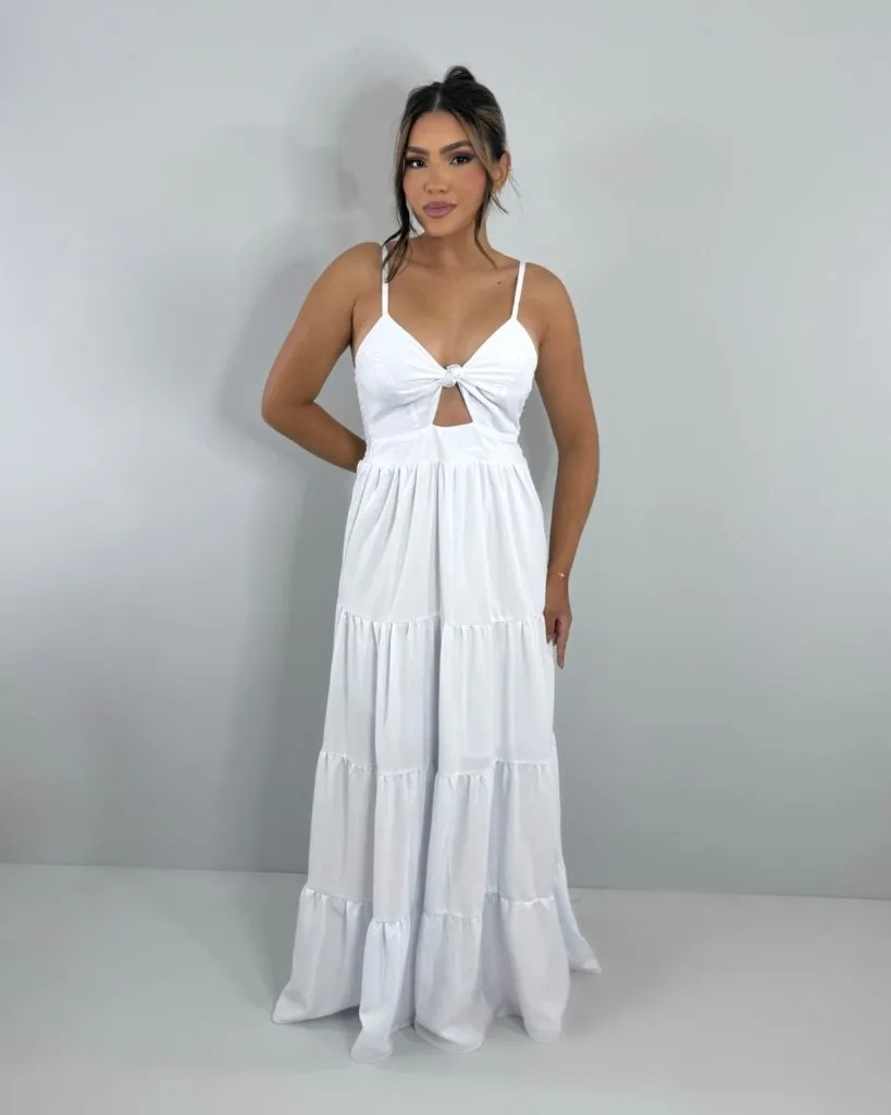 Vestido Cátia - Branco