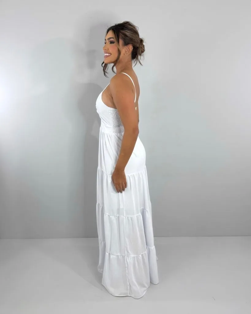 Vestido Cátia - Branco