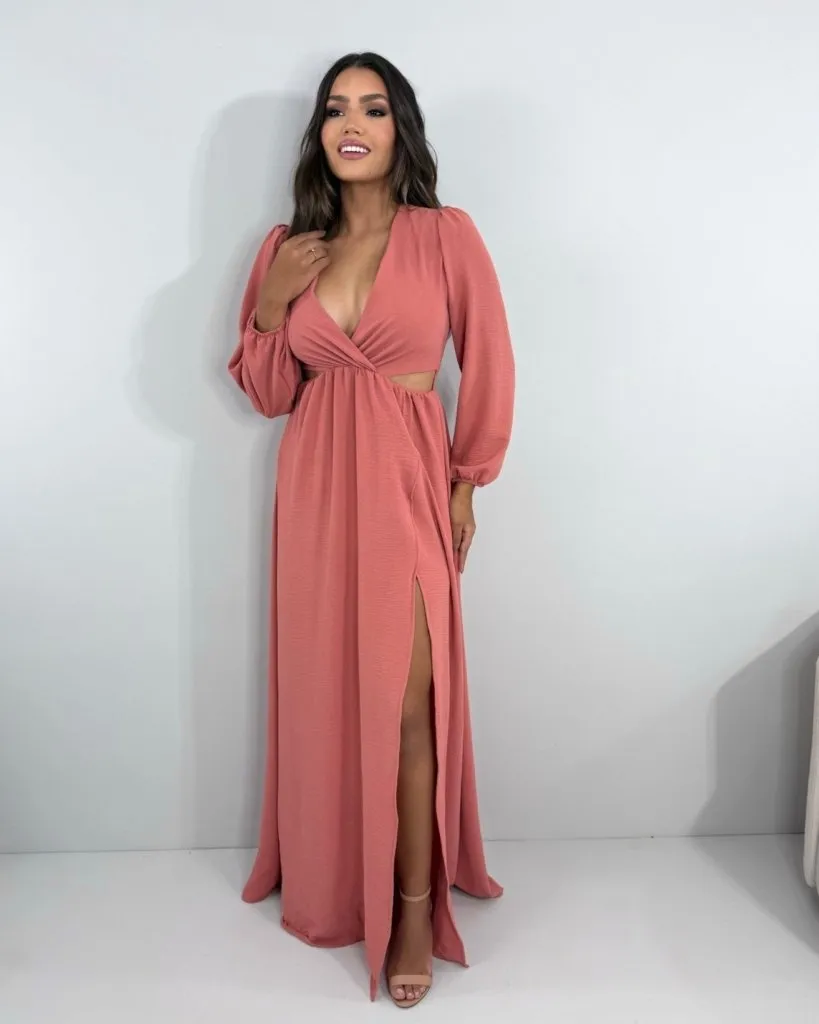 Vestido Magda - Rosê, foto 4