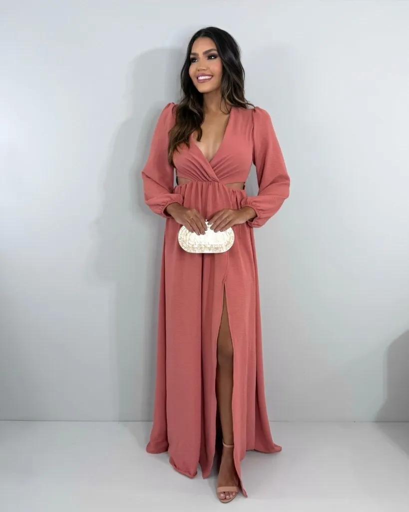 Vestido Magda - Rosê, foto 6