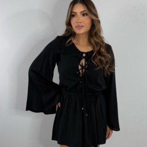 Vestido Glória - Preto - Image 2