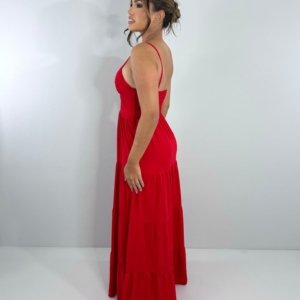 Vestido Cátia - Vermelho - Image 4