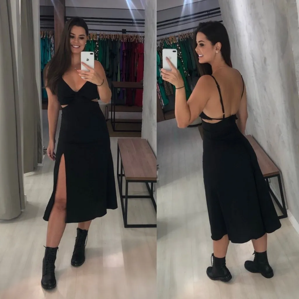 Vestido Lara - Preto
