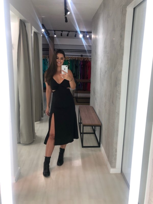 Vestido Lara - Preto