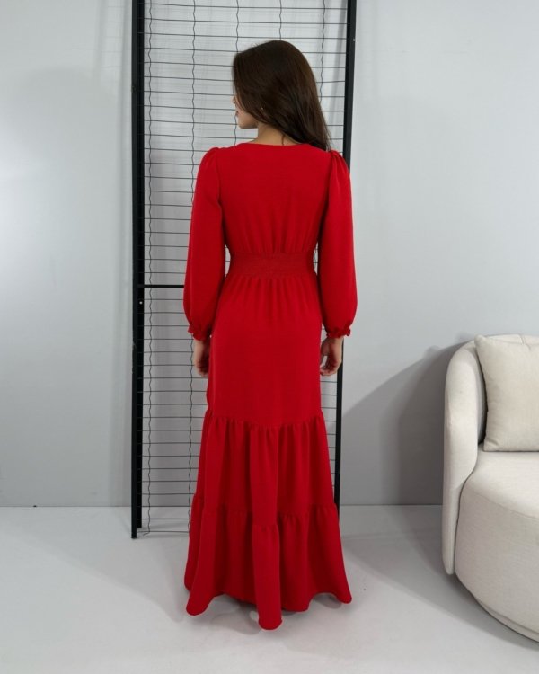 Vestido Mara - Vermelho - Imagem 2