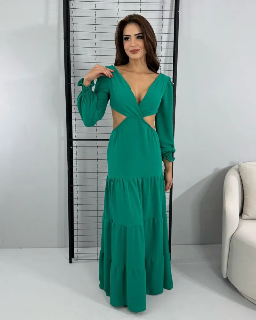 Vestido Rafaella - Turquesa