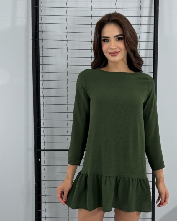Vestido Guida - Verde Militar - Imagem 3