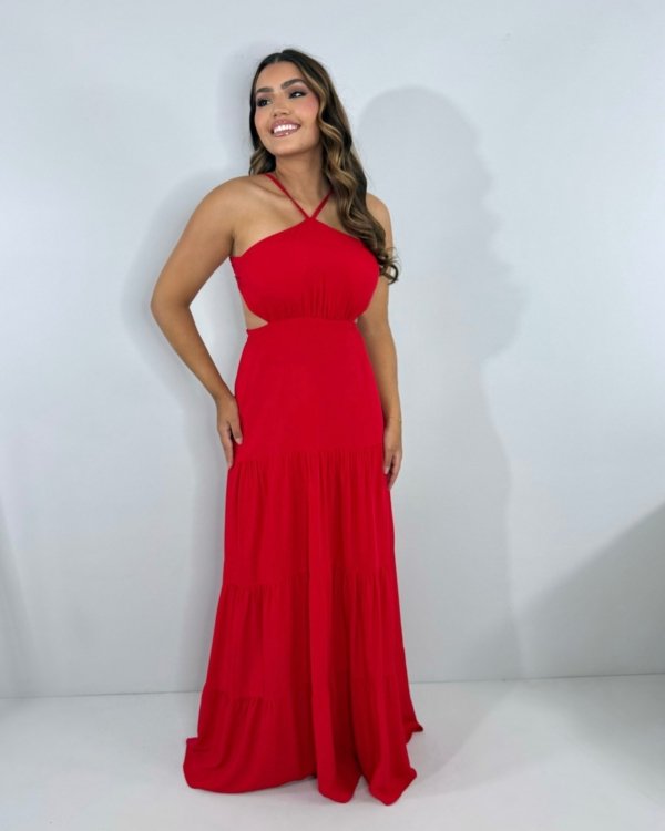 Vestido Ayla - Vermelho - Imagem 4