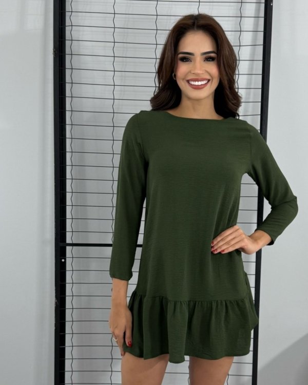 Vestido Guida - Verde Militar - Imagem 2