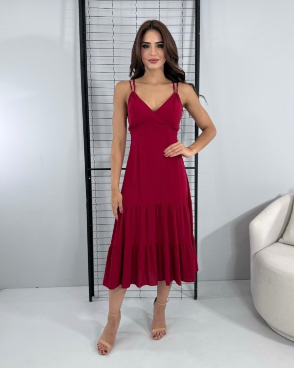 Vestido Madalena - Marsala