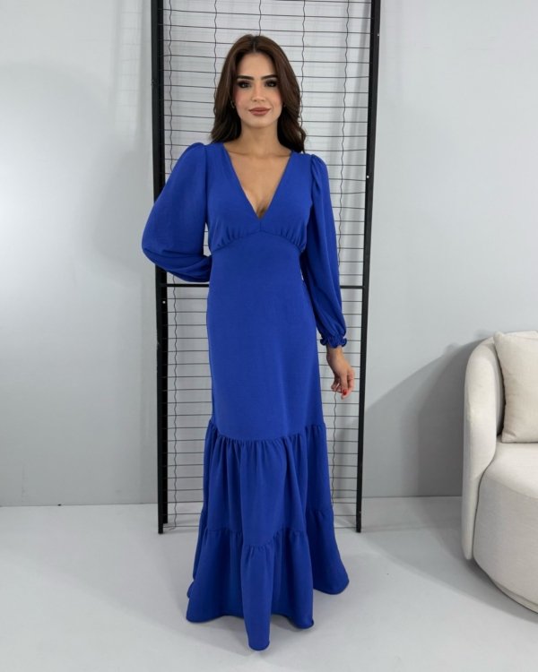 Vestido Mara - Azul Royal - Imagem 2