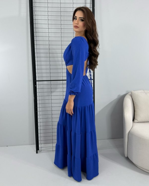 Vestido Rafaella - Azul Royal - Imagem 2