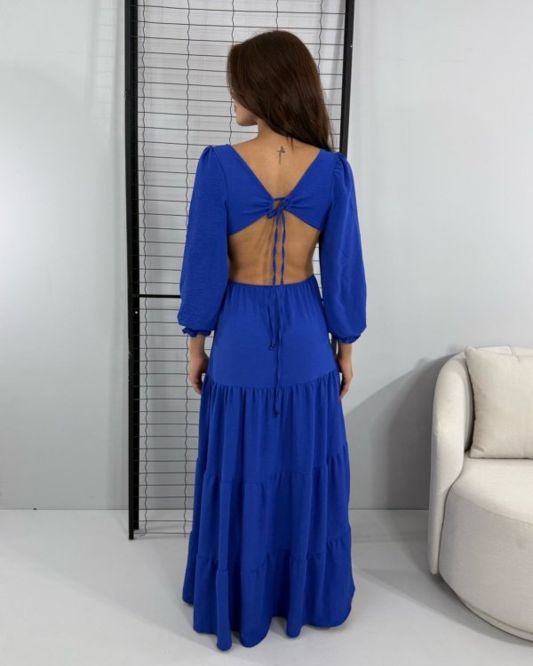 Vestido Rafaella - Azul Royal - Imagem 4