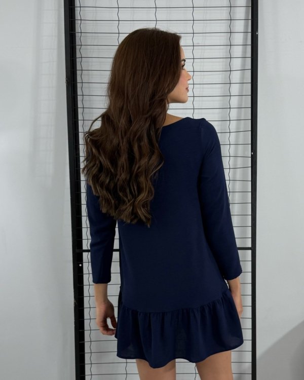 Vestido Guida - Azul Marinho - Imagem 3