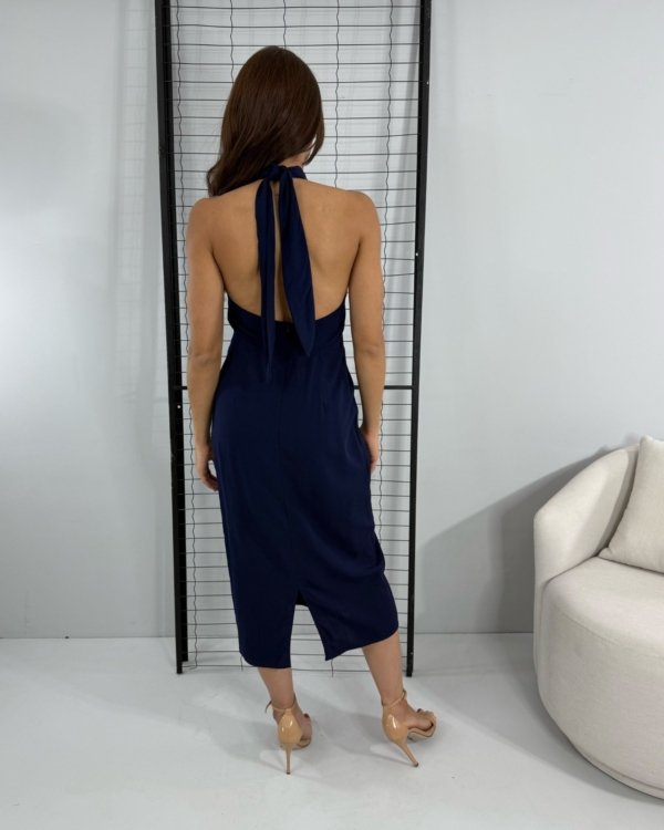 Vestido Sarah - Azul Marinho - Imagem 3