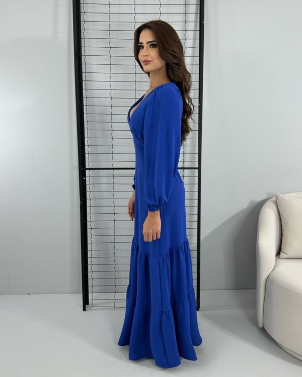 Vestido Mara - Azul Royal - Imagem 4