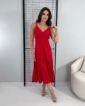 Vestido Madalena - Vermelho