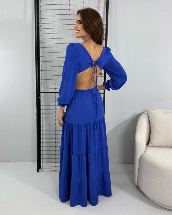 Vestido Rafaella - Azul Royal - Imagem 3