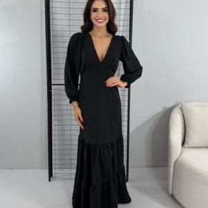Vestido Mara - Preto - Image 2