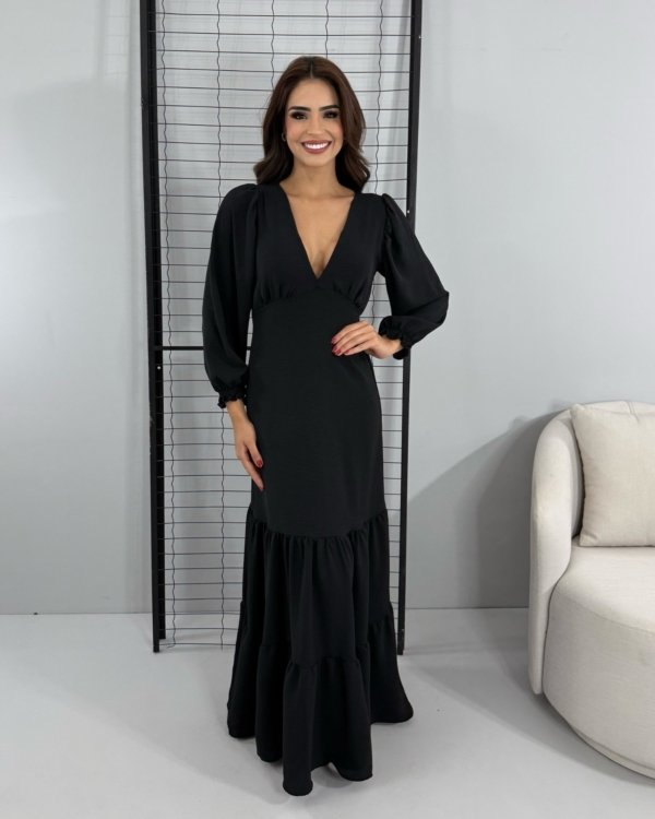 Vestido Mara - Preto - Imagem 2