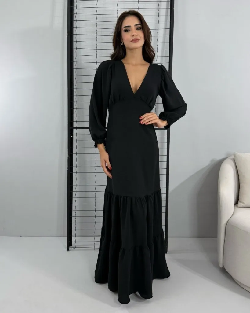 Vestido Mara - Preto