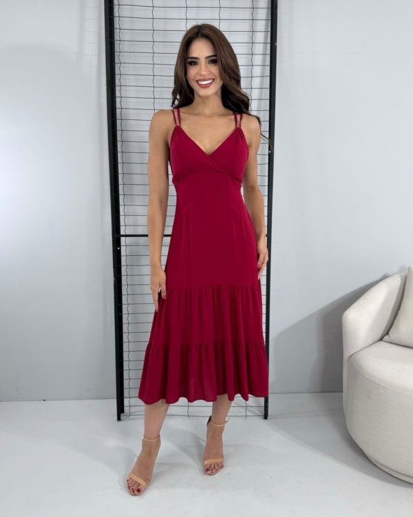 Vestido Madalena - Marsala - Imagem 2