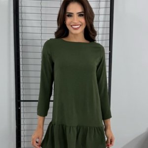Vestido Guida - Verde Militar