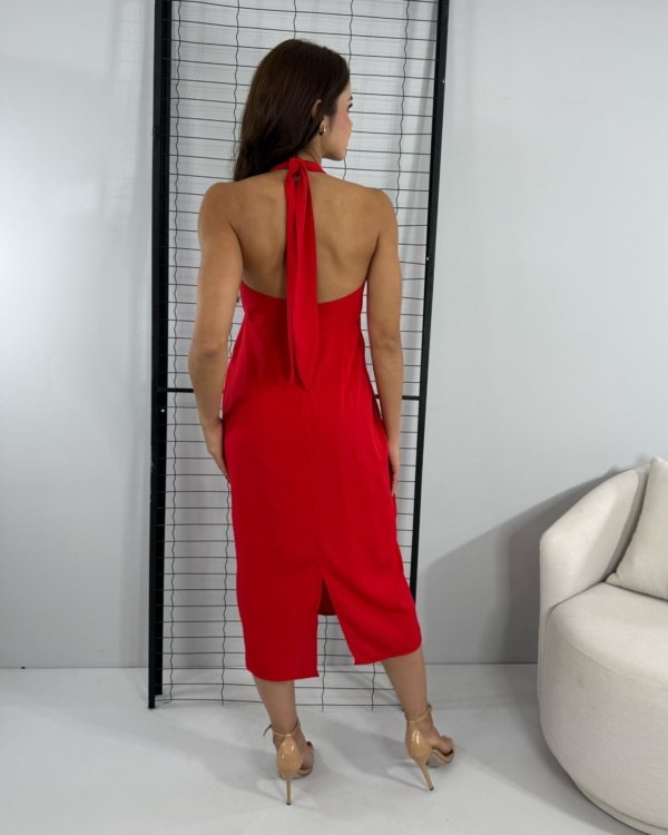 Vestido Sarah - Vermelho - Imagem 4