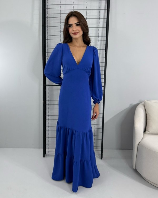 Vestido Mara - Azul Royal - Imagem 3