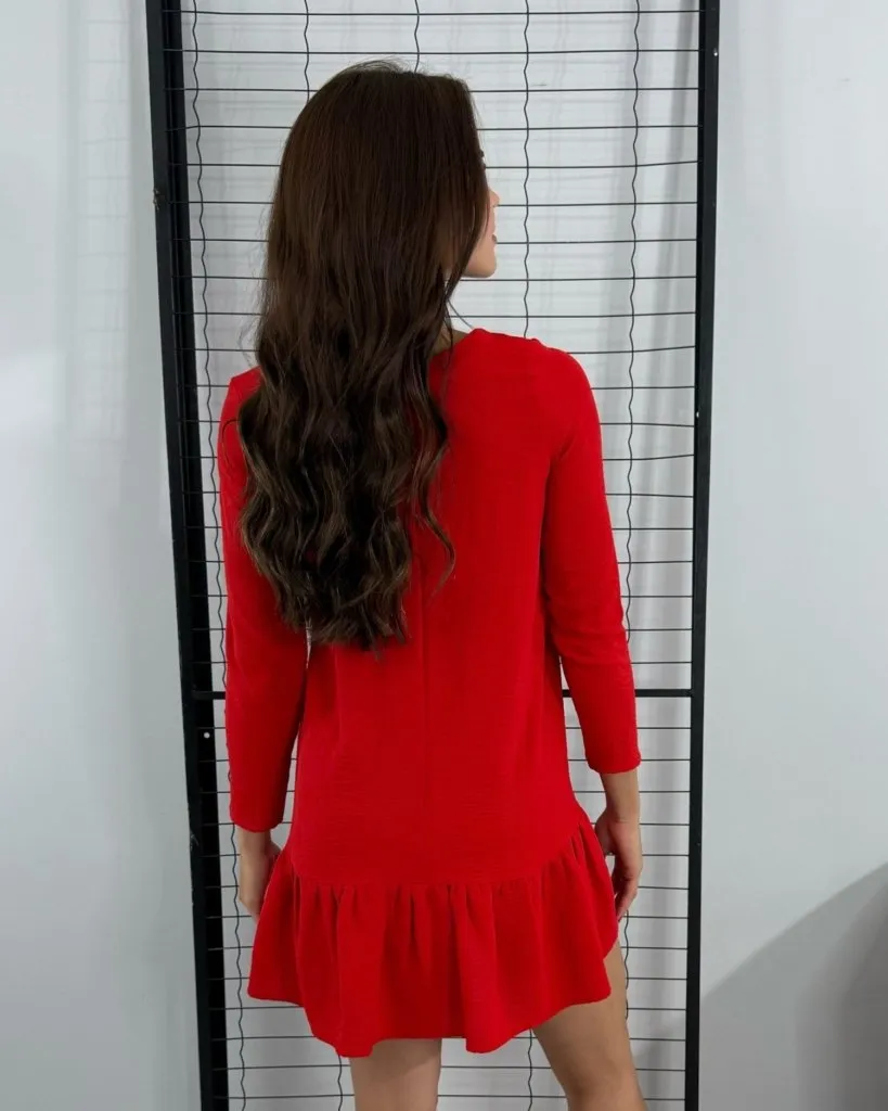 Vestido Guida - Vermelho, foto 4