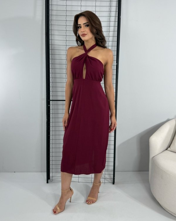Vestido Sarah - Marsala - Imagem 2