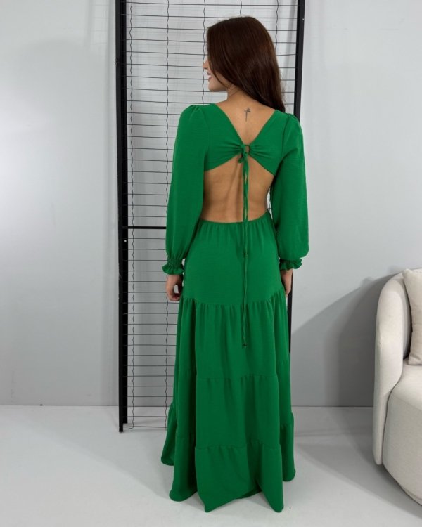 Vestido Rafaella - verde Bandeira - Imagem 4