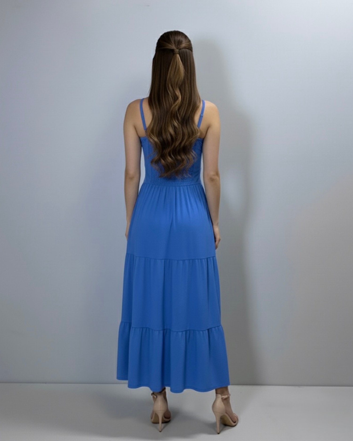 Vestido Jéssica Midi - Azul - Image 7