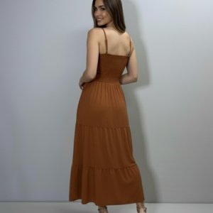 Vestido Jéssica Midi - Caramelo - Image 3