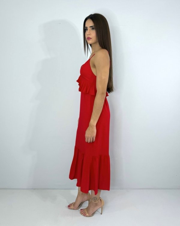 Vestido Maggie - Vermelho