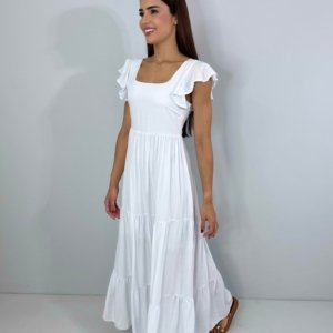 Vestido Tita - Branco - Image 2