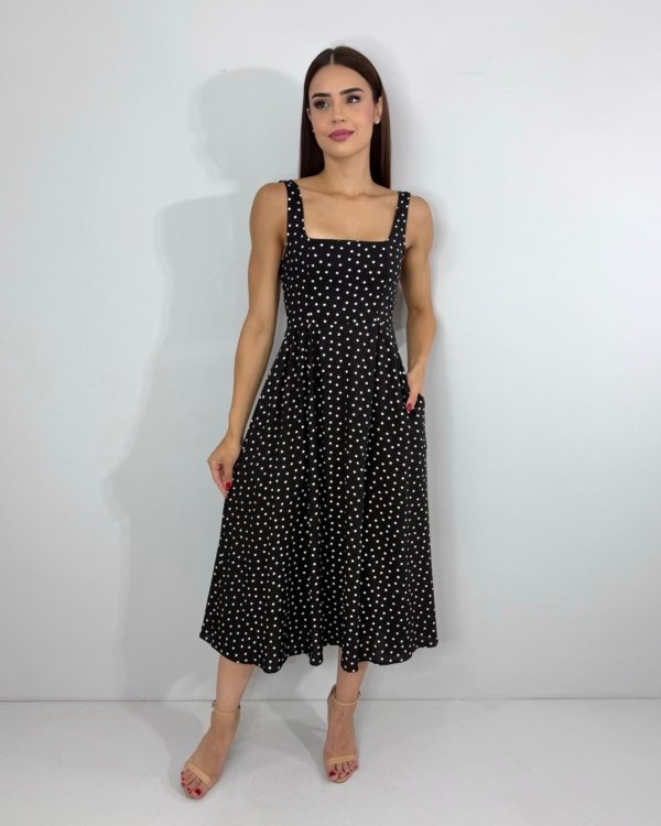 51a28d3a3e5d1da59f5e1f08fbf22a20.jpg Vestido Samanta - Poá Fundo Preto