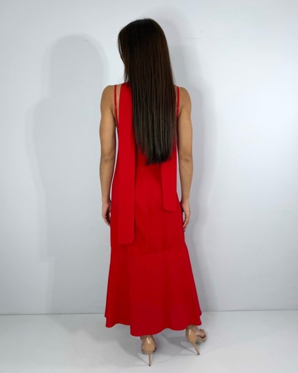 Vestido Carmem - Vermelho