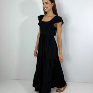 Vestido Tita - Preto - Image 1