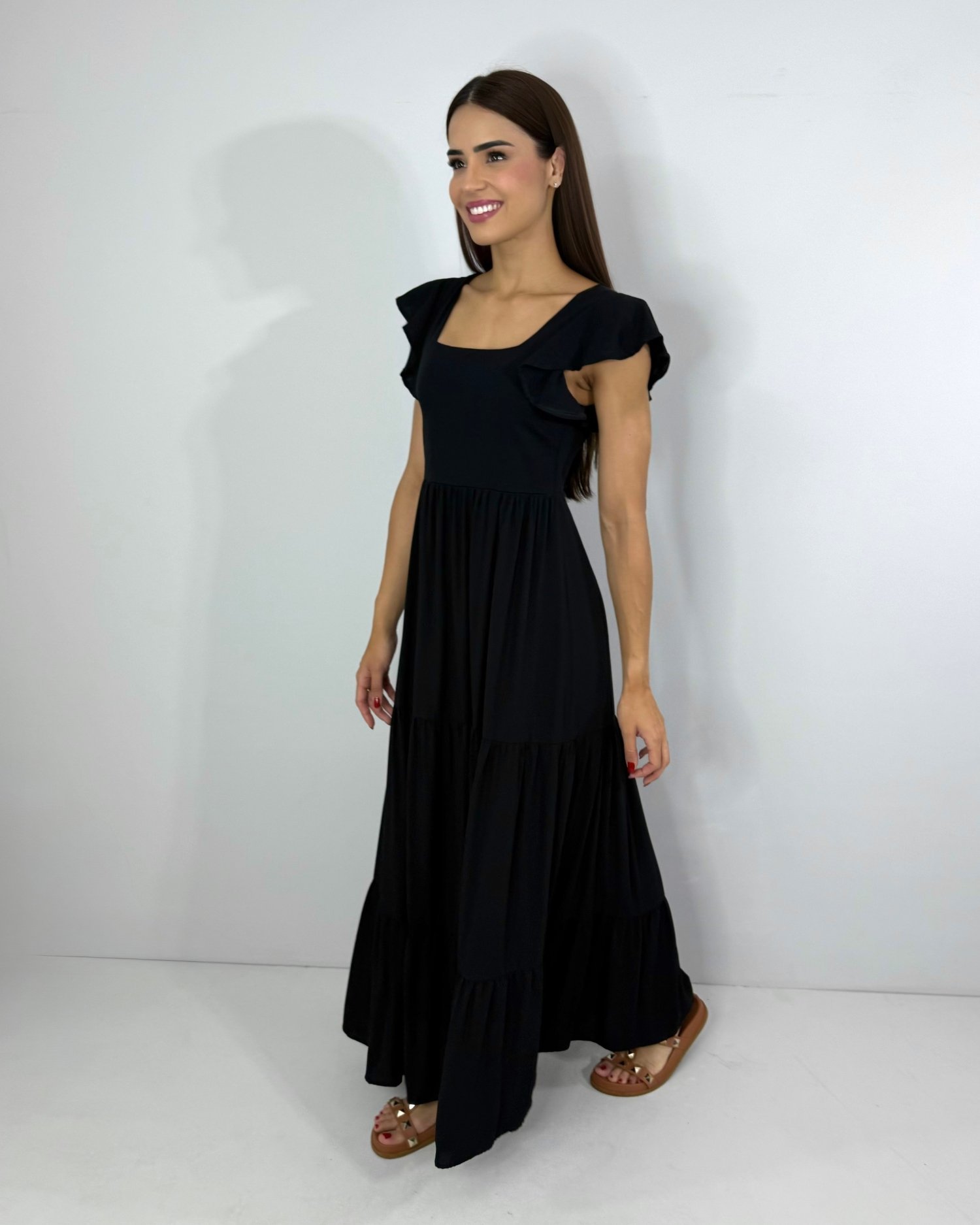 Vestido Tita - Preto - Image 1