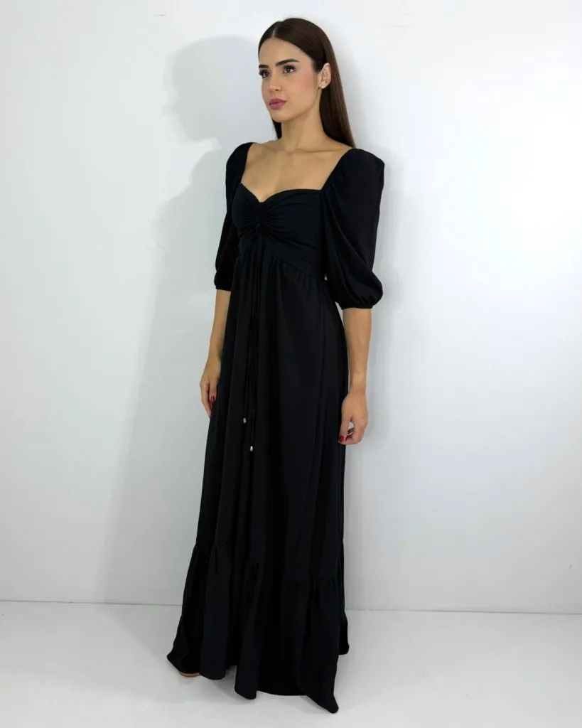 Vestido Tauane - Preto, foto 3