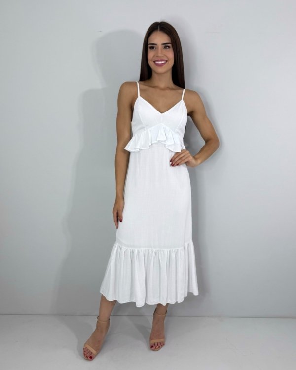 Vestido Maggie - Branco