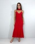 Vestido Carmem - Vermelho