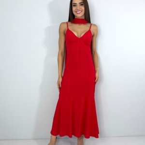 Vestido Carmem - Vermelho - Image 1