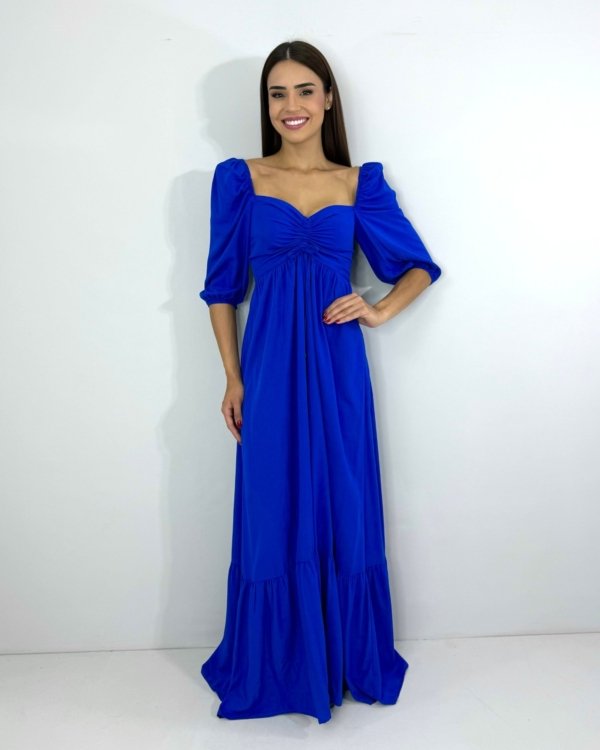 Vestido Tauane - Azul Royal