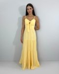 Vestido Camila - Amarelo Claro